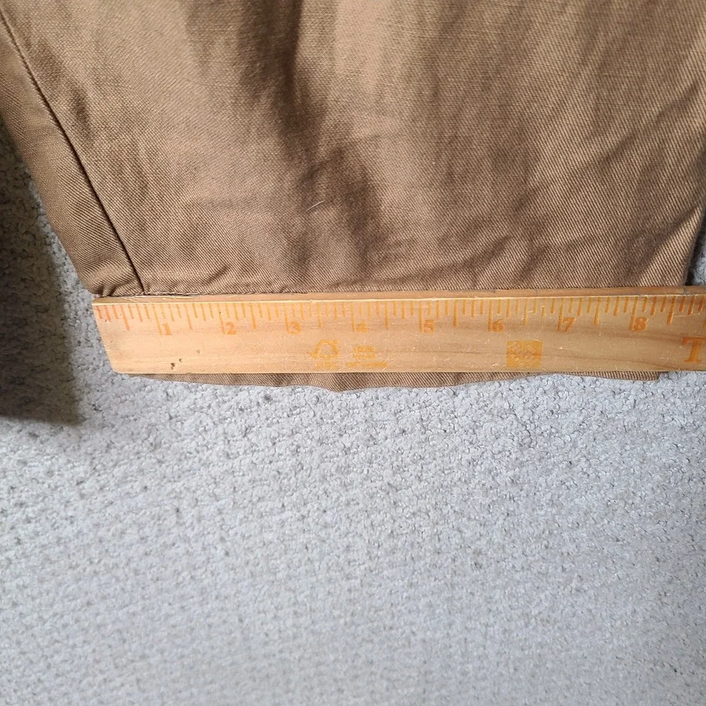 Banana Republic Pants Womens XXL Brown Pull On Lyocell Linen Cropped Trousers